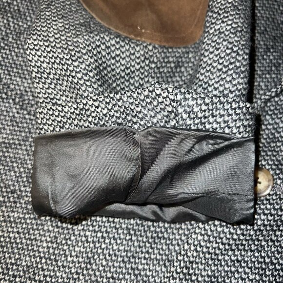 Vintage Austin Reed Mens Blazer Sport Coat Two Button Casual‎ Jacket 42L Tweed - Picture 10 of 12